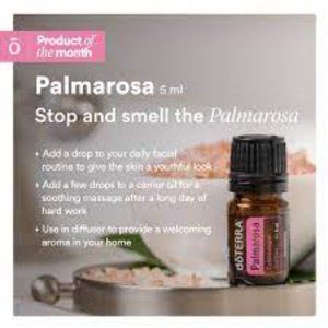 Palmarosa Essential Oil 5 ml doterra NEW! NEVER OPENED!